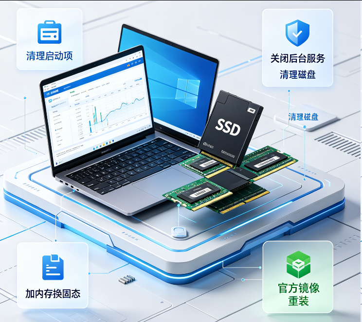 电脑卡顿？这5个优化技巧让老电脑满血复活